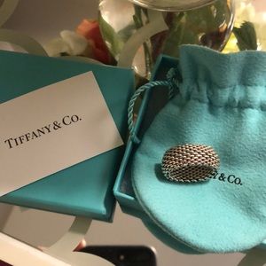 Tiffany mesh ring